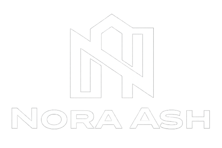 Nora Ash logo on transparent  background